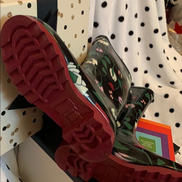 NEW! Kate Spade New York Renata Tall Rain Boots - Picture 6 of 10